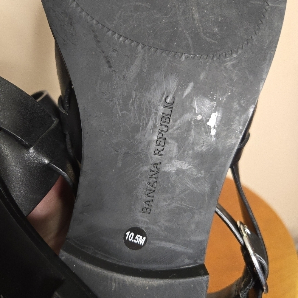 Banana Republic Leather Strappy Sandals - Picture 6 of 8